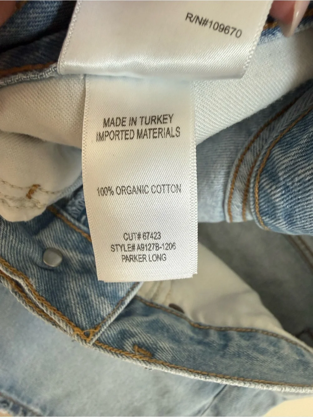 Agolde Parker Long Short